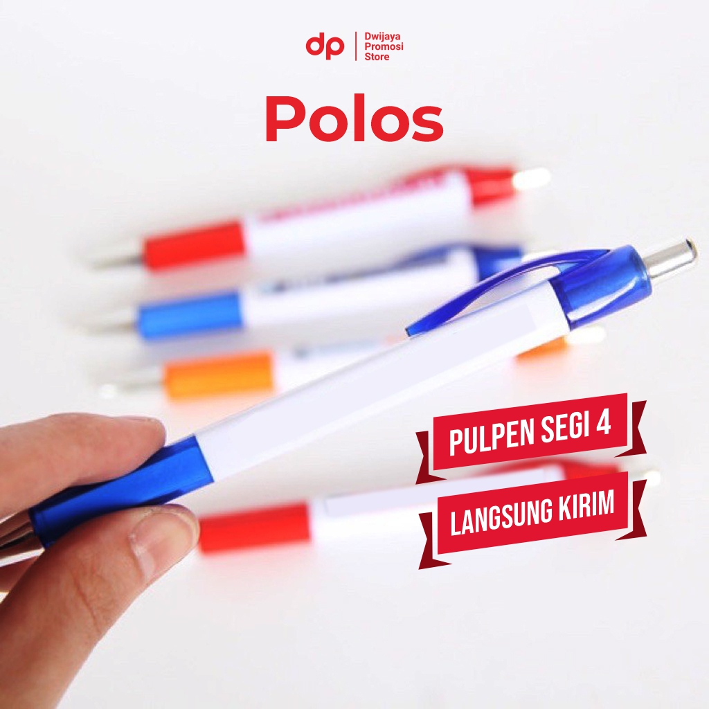 

Pulpen Plastik Model Segi Empat / Pulpen Souvenir Promosi