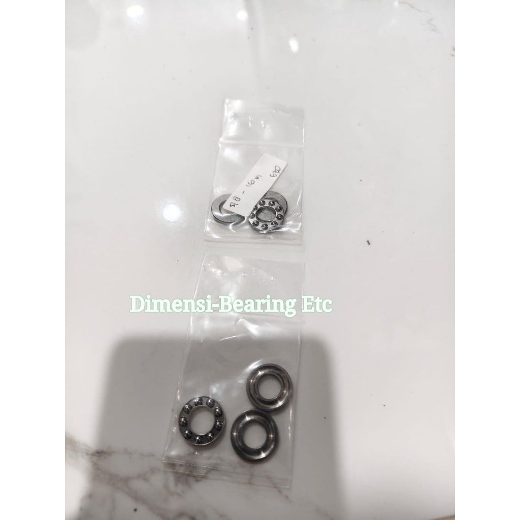 F 8-16M EZO THRUS BALL BEARING