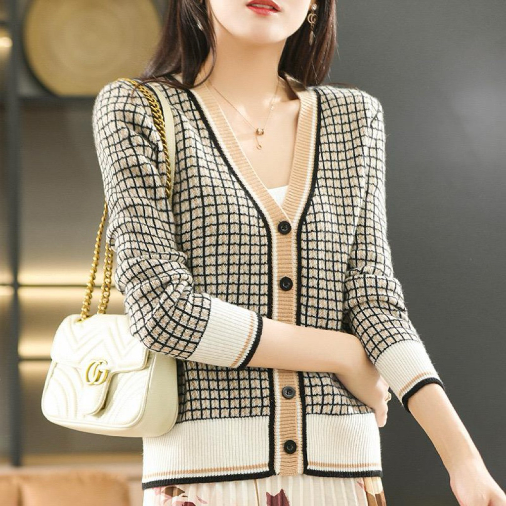 Fabby Cardy Cardigan motif korean style Cardigan rajut import premium cardingan bangkok premium