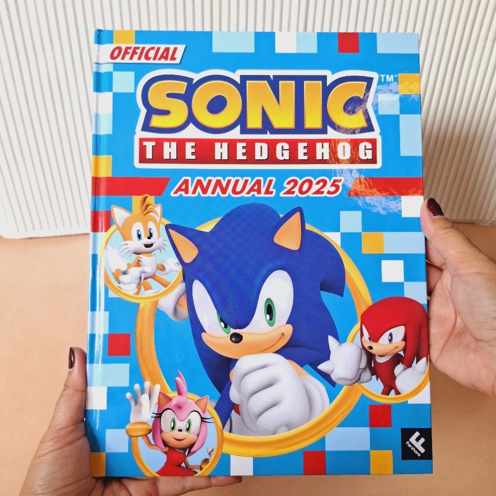 BIG BAD WOLF BOOKS • ANNUAL 2025 : OFFICIAL SONIC THE HEDGEHOG - BUKU ANAK BBW IMPORT