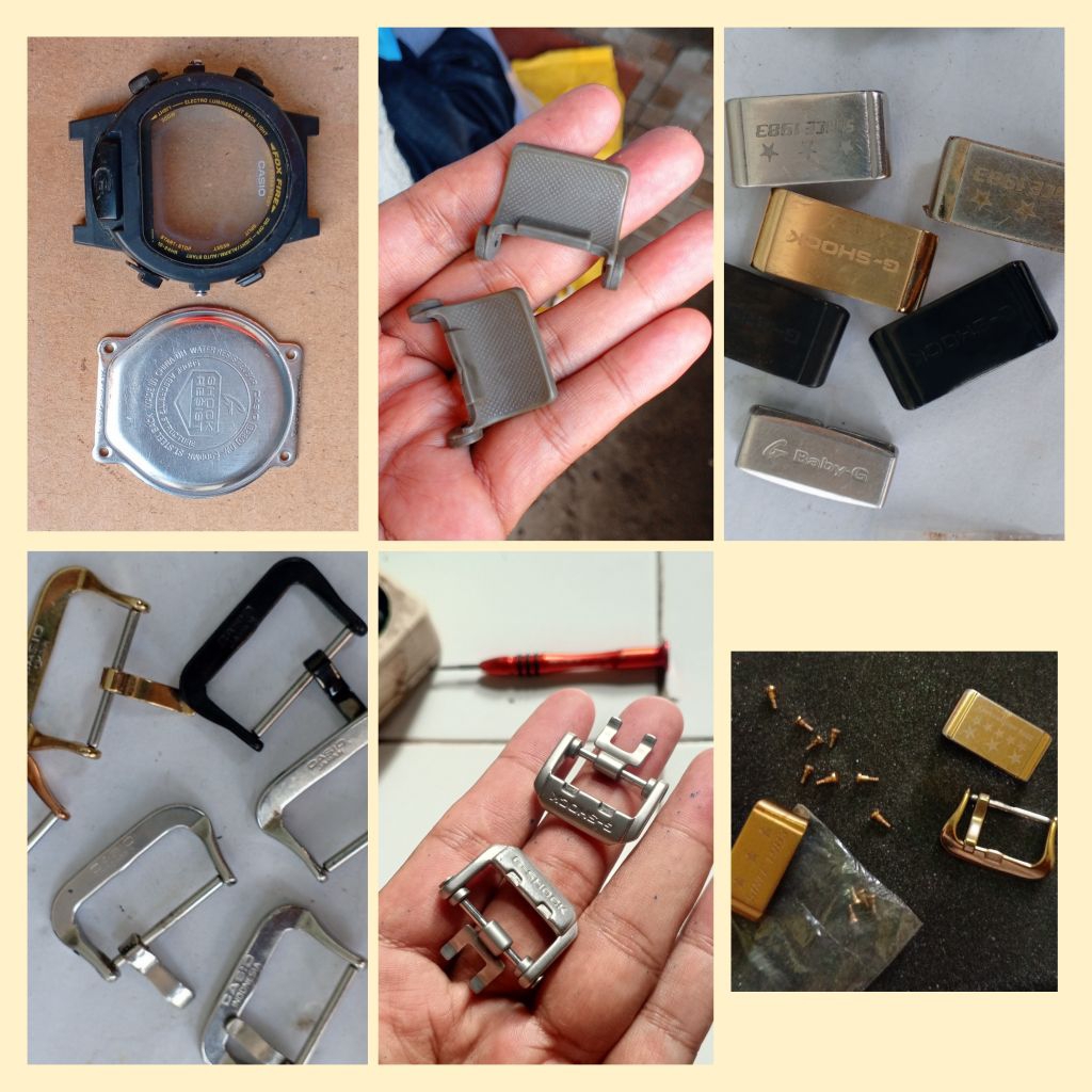 sparepart Casio gshock original