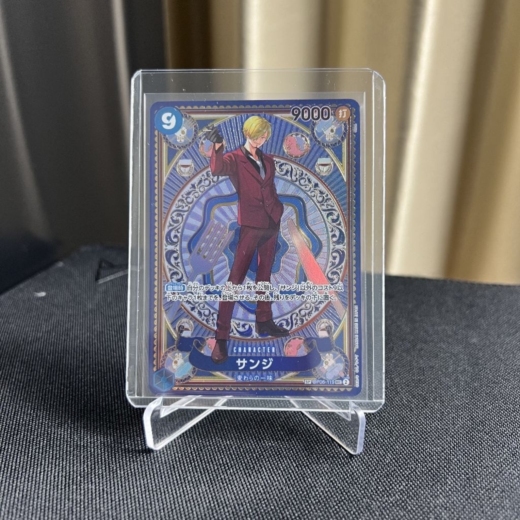 One Piece Trade Card Game - Vinsmoke Sanji SP OP06-119 SEC (JP) - Original Bandai