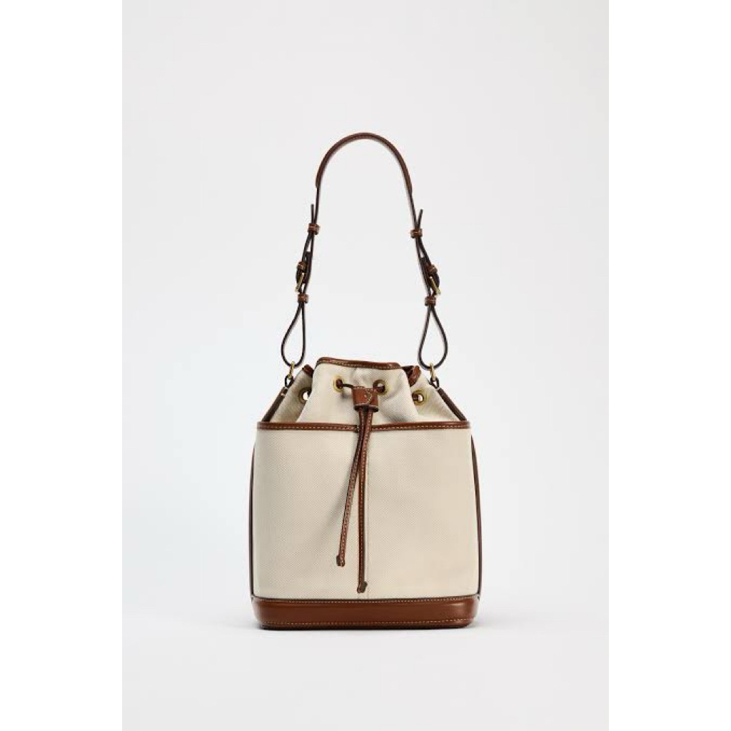 Zara Bucket Bag Canvas
