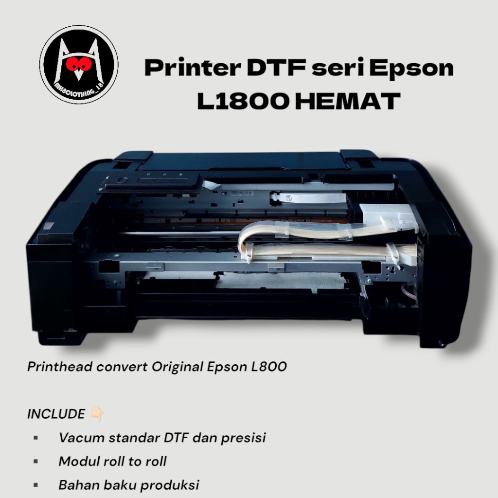 TERMURAH Printer DTF A3+ seri Epson L1800 PRINTHEAD ORIGINAL EPSON