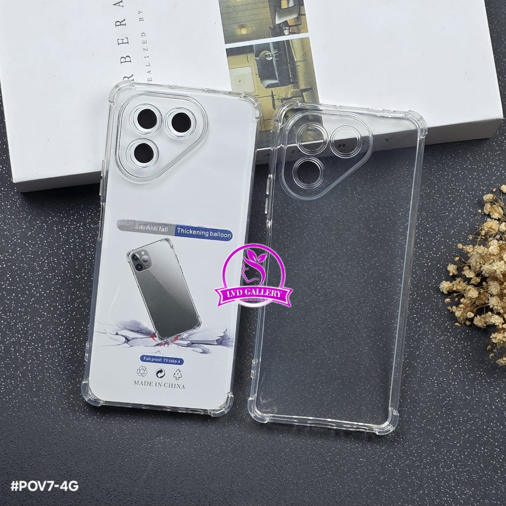 Tecno Pova 7 4G Tecno Pova 7 5G Tecno Pova 7 Pro Tecno Pova 7 Ultra Softcase Airbag Anticrack Shockp