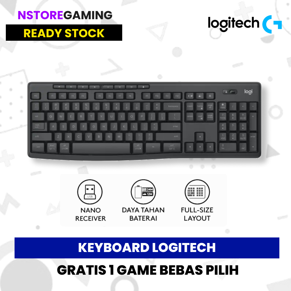 Keyboard Logitech K120 - KEYBOARD USB LOGITECH