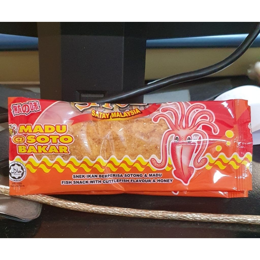 

SPICE Satay Malaysia Snek Ikan Berperisa Sotong & Madu ( 5pcs @6gr)