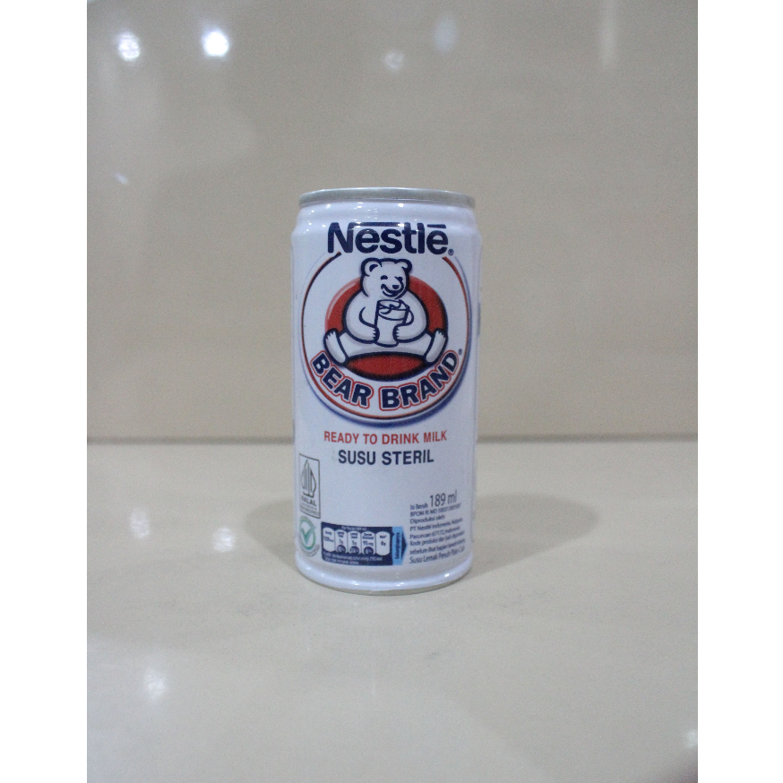 

Nestlé BEAR BRAND Susu Sapi Steril Siap Minum 189ml