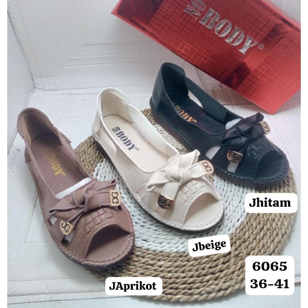 SEPATU FLAT IMPORT WANITA NOBODY 6065