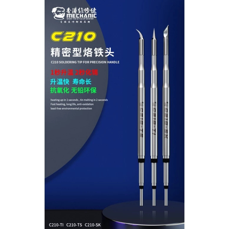 MATA SOLDER STATION MECHANIC C210 LURUS / BENGKOK / PISAU