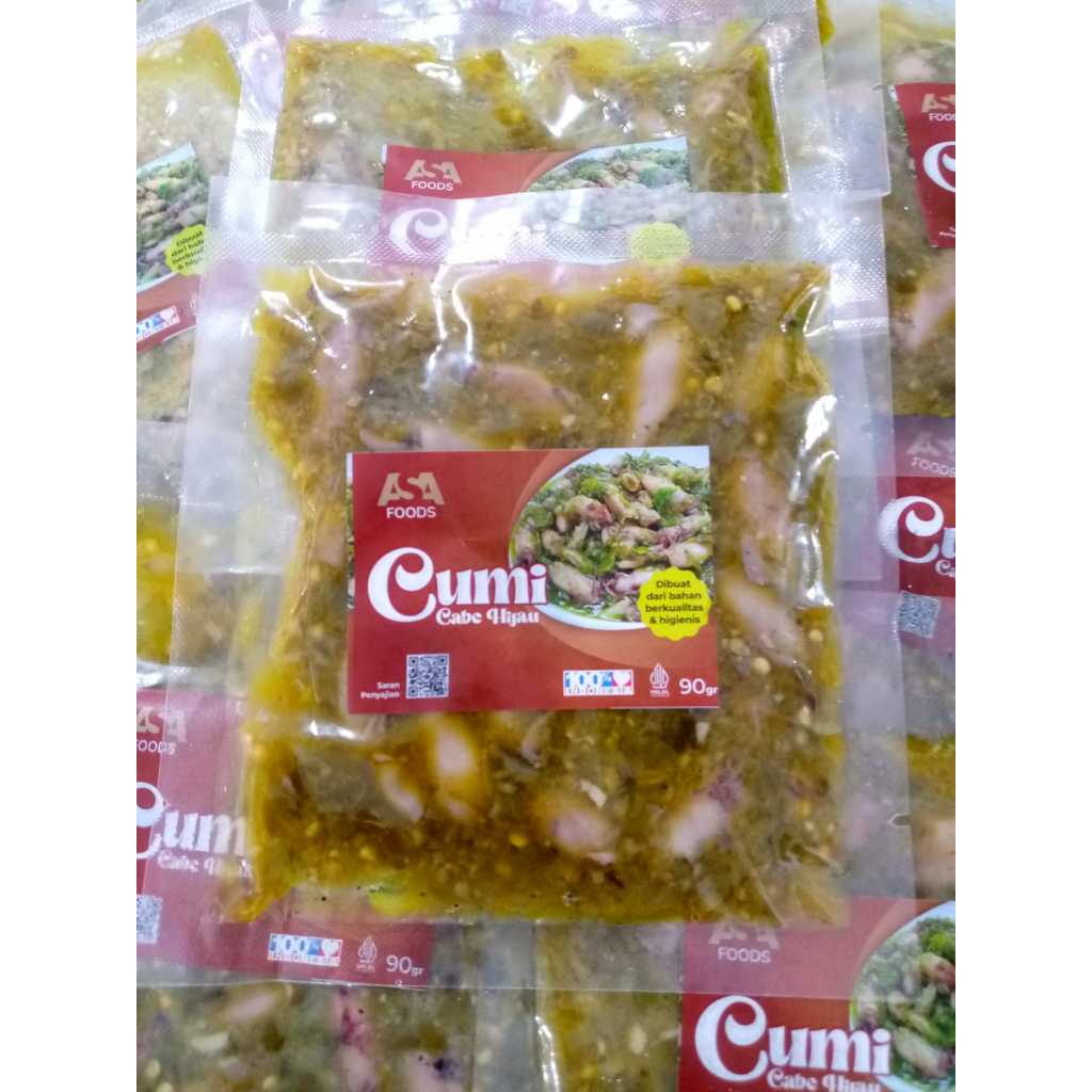 

cumi sambal cabai hijau