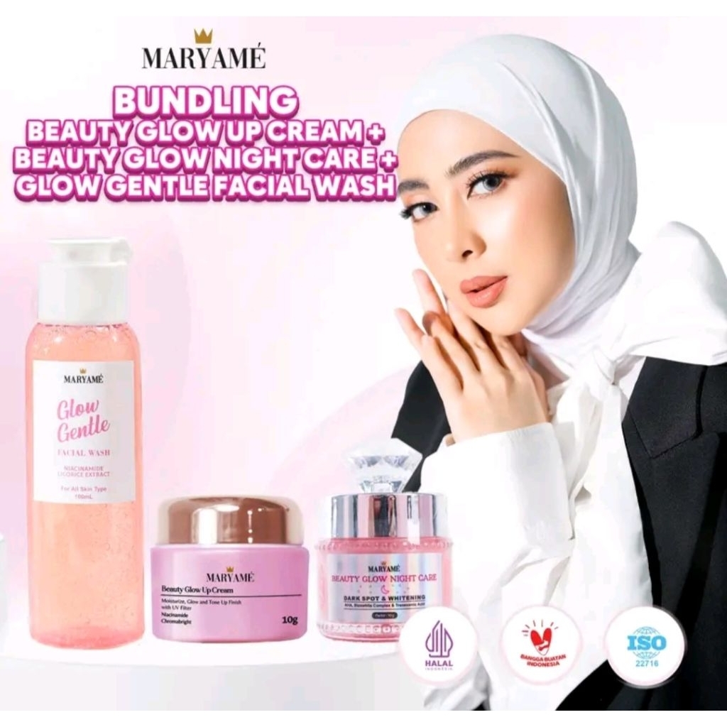 Maryame Beauty Glow Up Cream Ajaib 100% Original