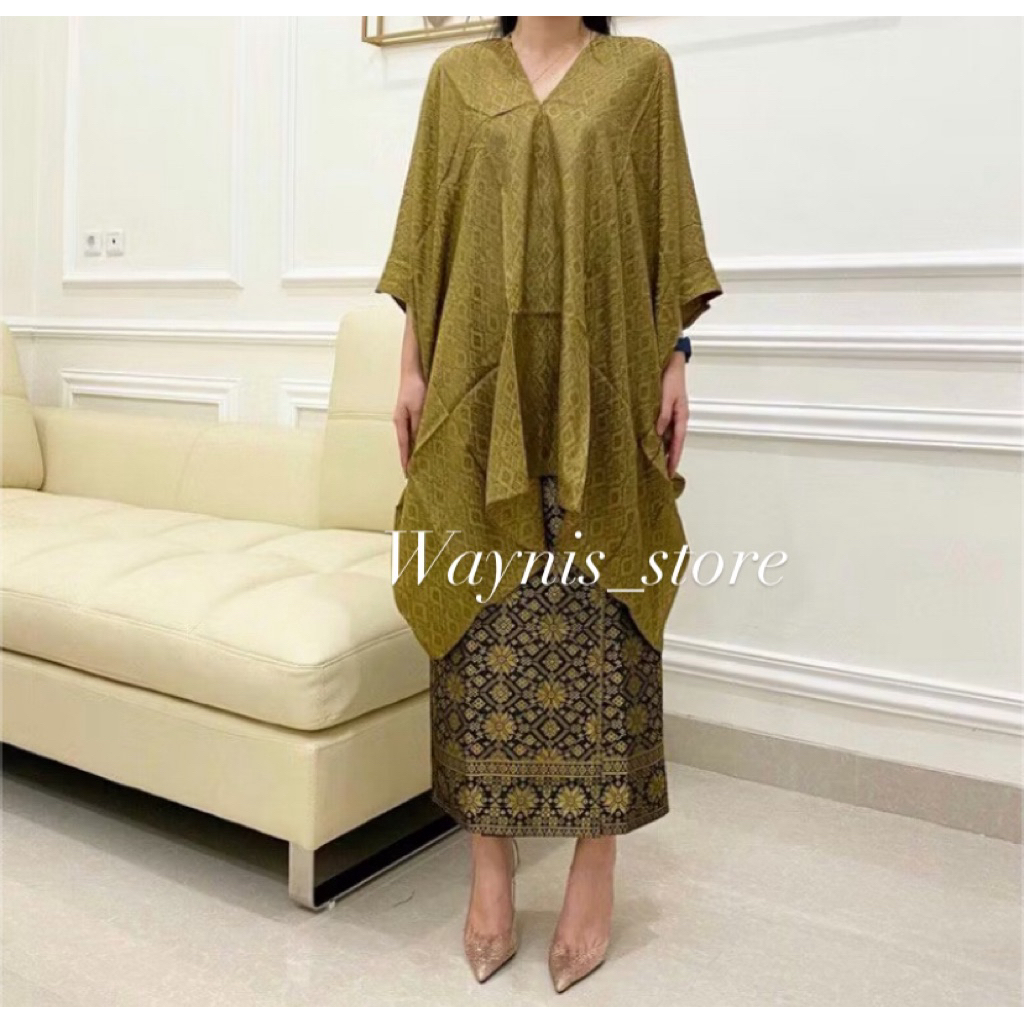 Kaftan viscose tunik mewah
