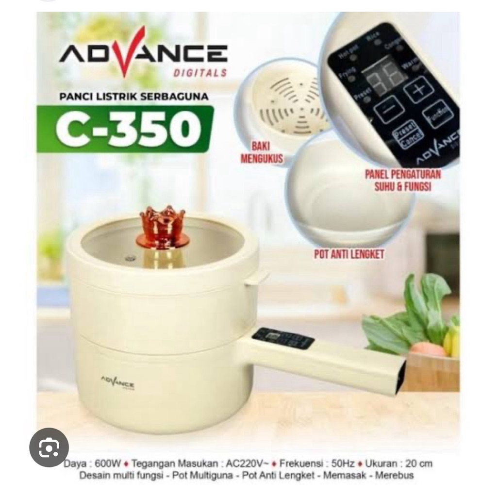 Panci Listrik Advance C-350