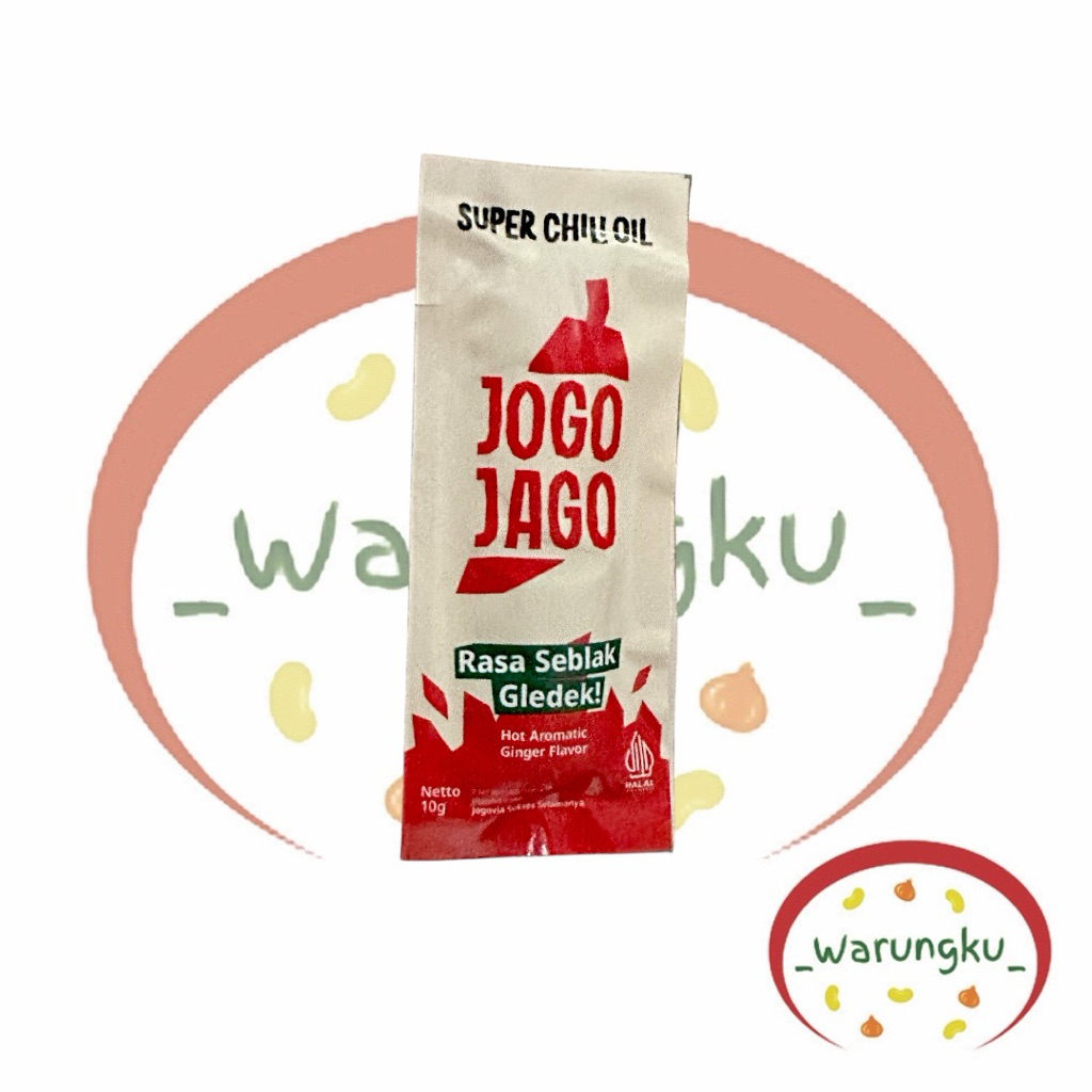 

JOGO JAGO 1pc 10gr Super Chili Oil Rasa Seblak Gledek