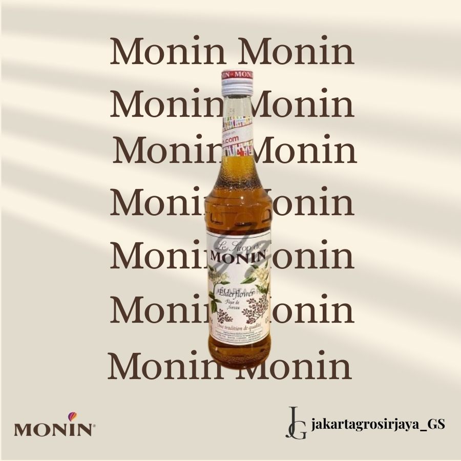 

SYRUP MONIN ELDERFLOWER 700 ml SIRUP MONIN