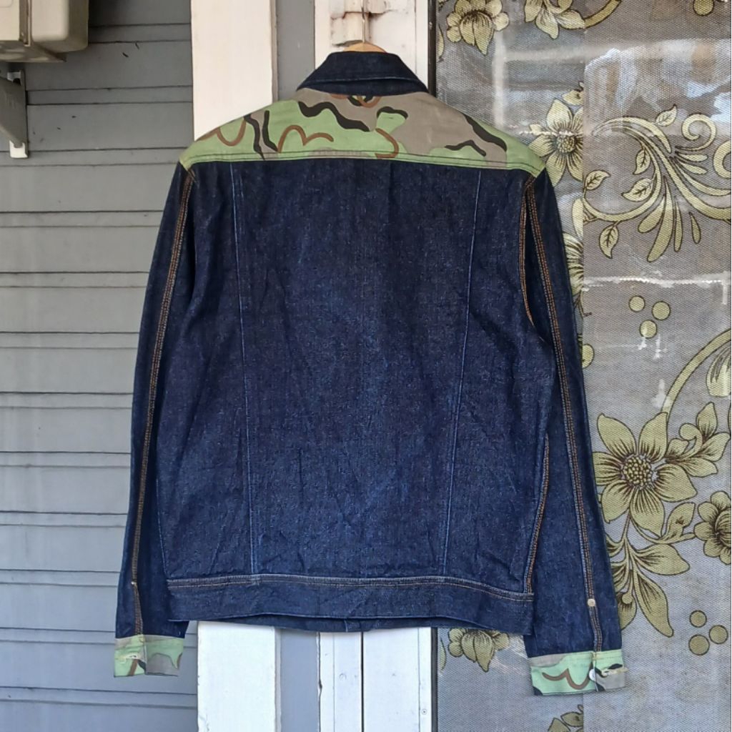 Jacket Trucker Evisu Camo