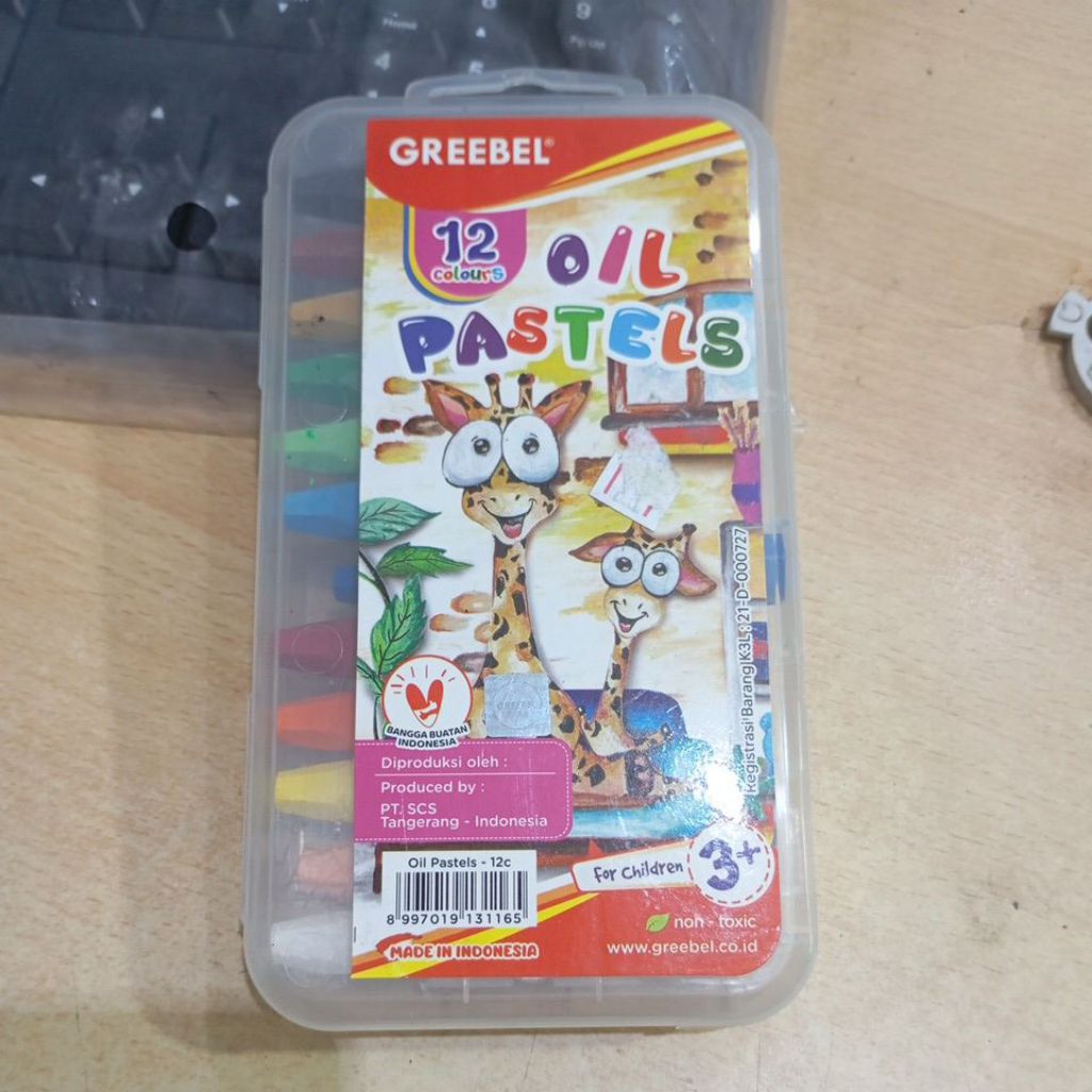 

GREEBEL OIL PASTEL 12 COLOURS