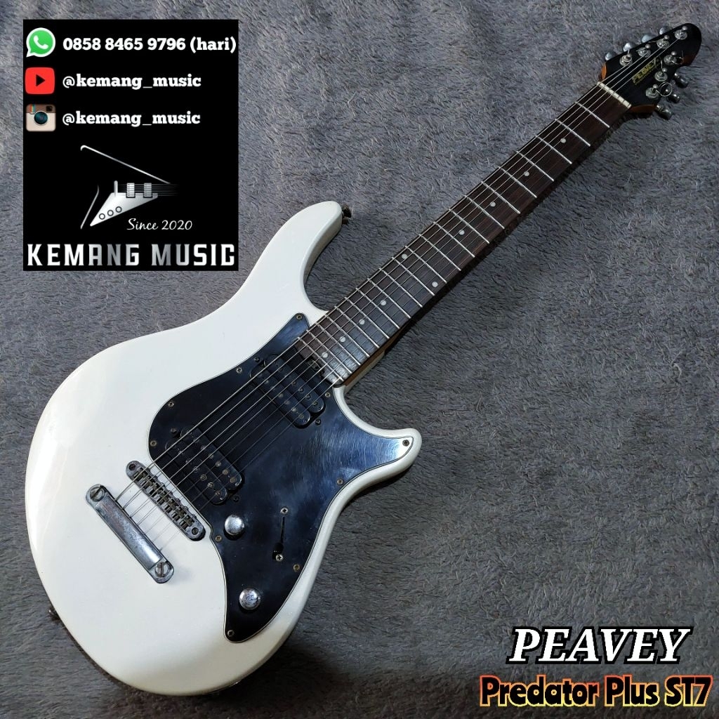 peavey predator plus st7 gitar elektrik 7 senar gitar original