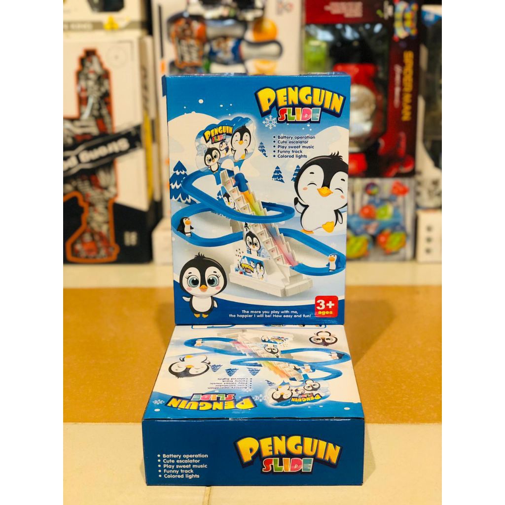 Mainan Anak Penguin Slide atau Penguin Track Set