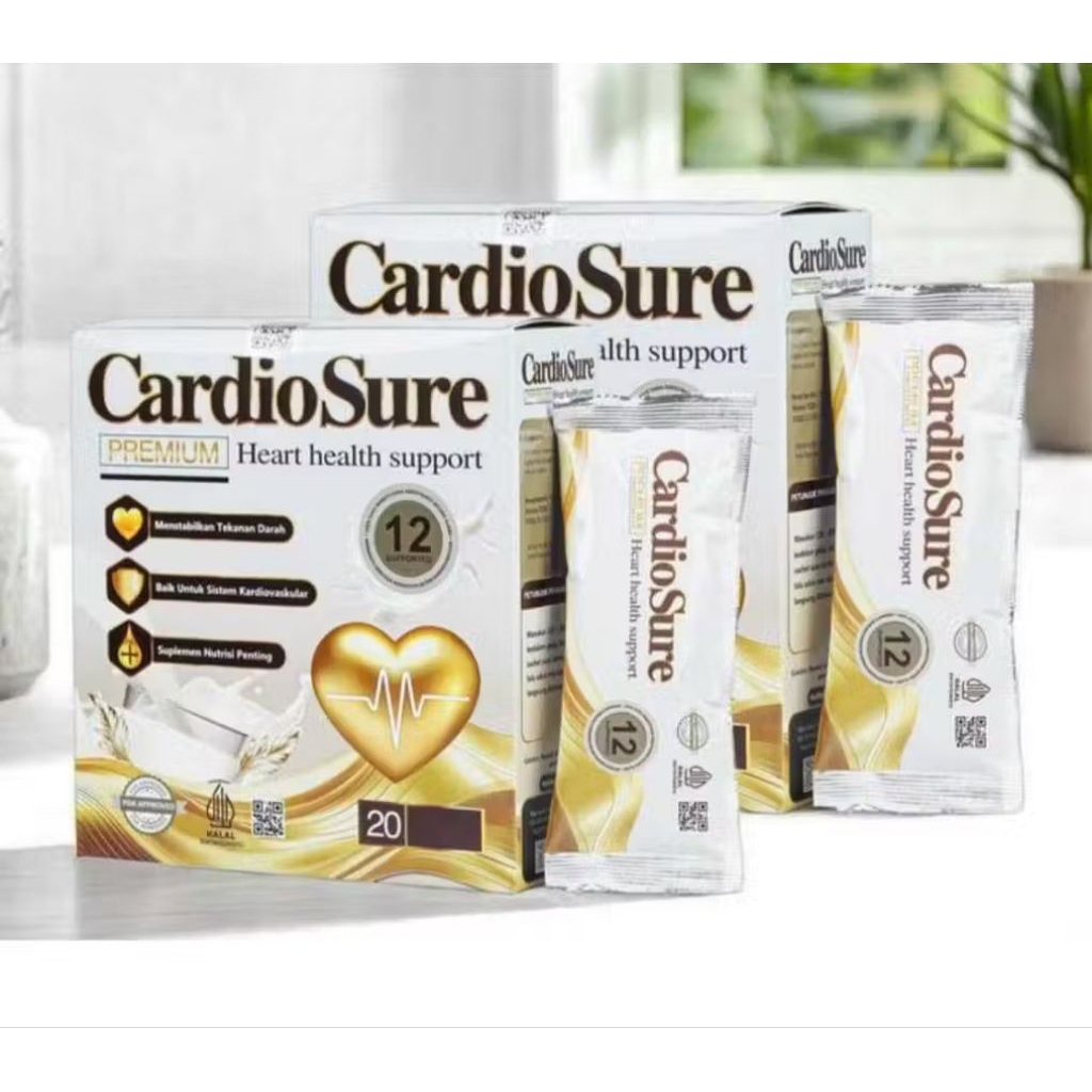 

PROMO 2 B0X - CARDIOSURE MILK SUSU ofBAT HIPERTENSI ATASIMÁSALAt JANTUNG KOLESTROL VITÁMIN ASAM URÁT ASLI ORIG...