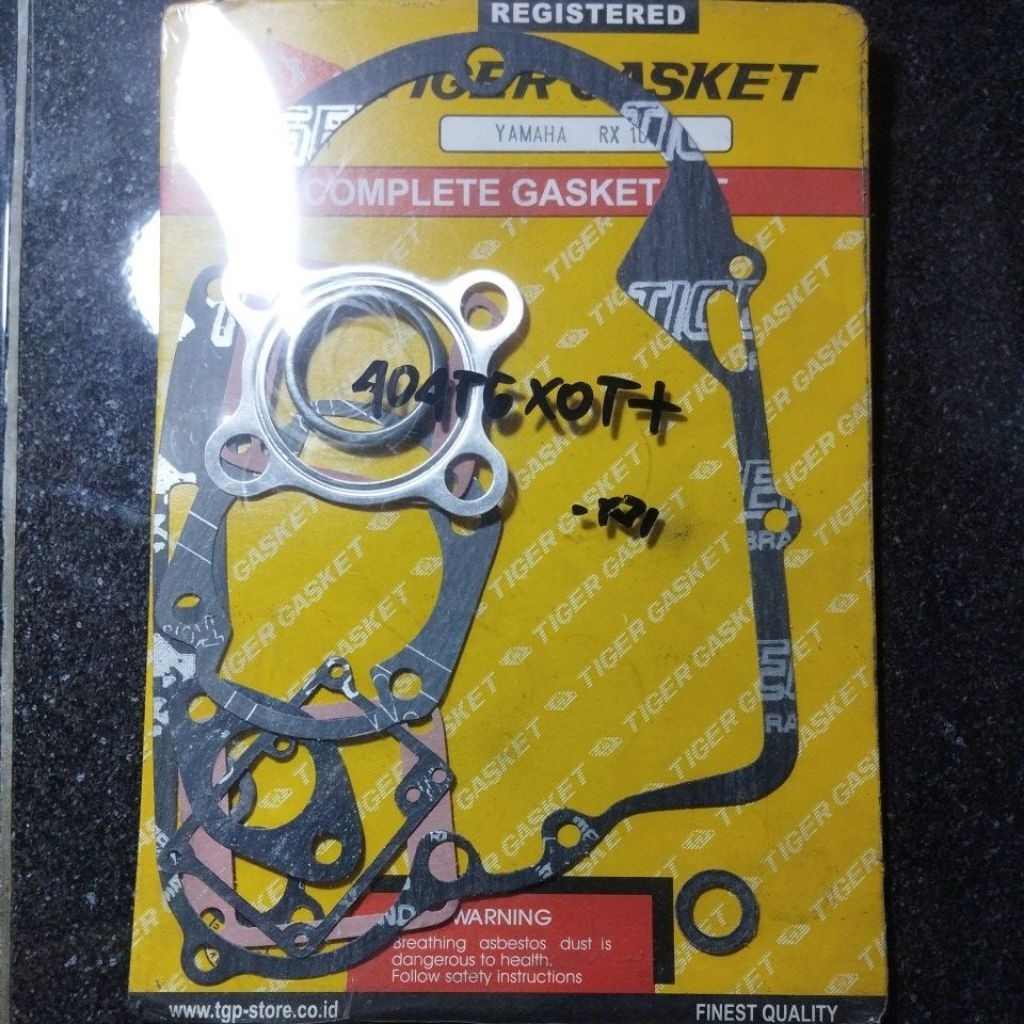 original tgp tiger gasket Ltd Paking full set Yamaha fullset komplit blok block head top kopling kna