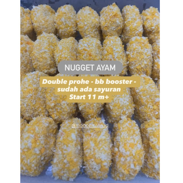 

NUGGET AYAM HOMEMADE | @Moocemilan.id