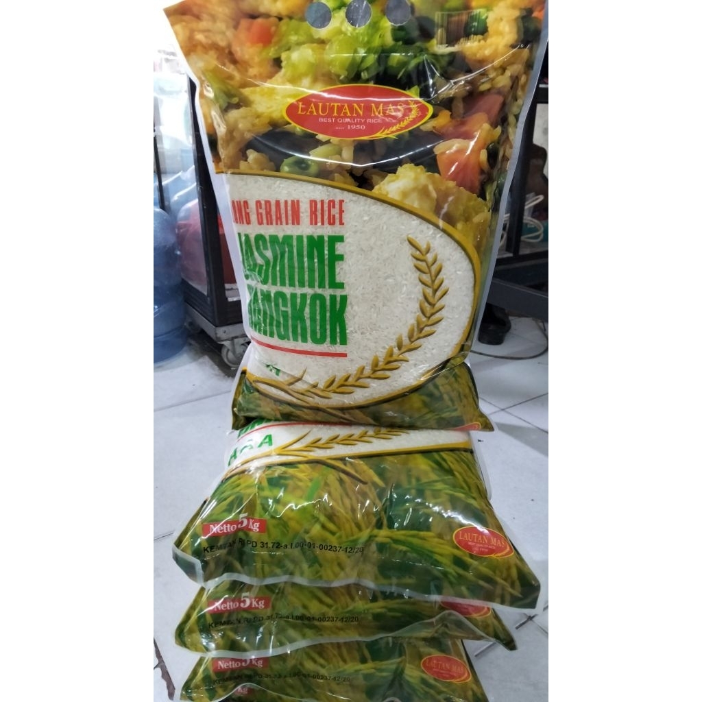 

Beras jasmine bangkok AAA 5KG
