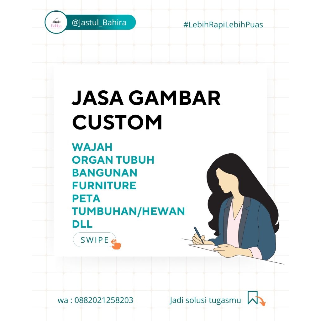 

Jasa Gambar Manual Handmade | Sketsa Wajah, Karikatur, Ilustrasi, Custom Aesthetic