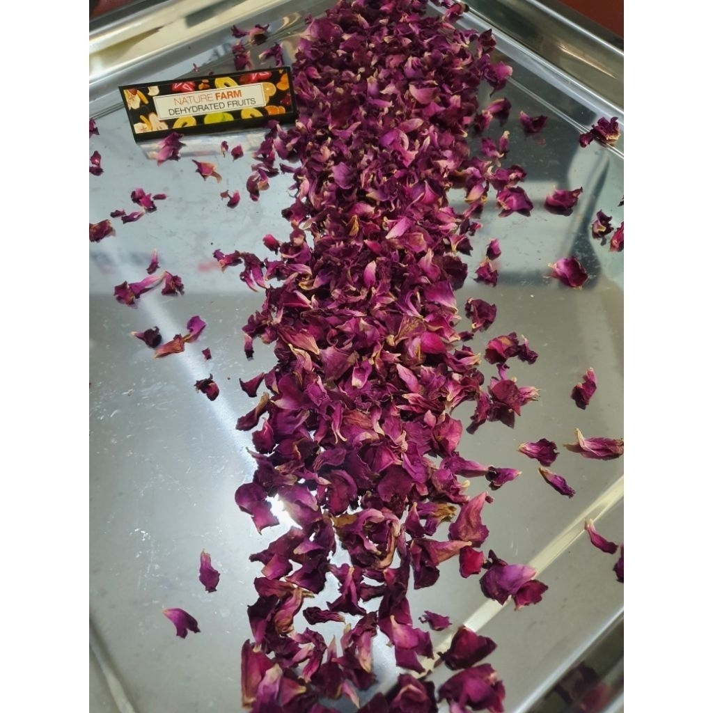 

Nature Farm Premium Dried Rose Petals kelopak kecil - Teh kelopak Bunga Mawar kering BULK 100gr 250gr 500gr 1kg tea - spa - garnish - resin