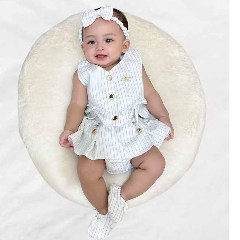 Setelan Baju Bayi Newborn | Baju Bayi Baru lahir | 1 Set baju bayi