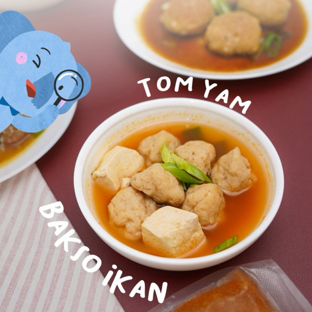 

KEDAIMPASI - Tom yum bakso ikan lauk pauk tinggal hangatkan kukus