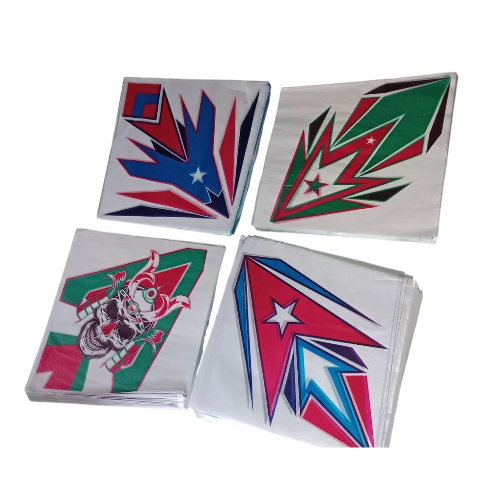 Kertas Layangan Semi Minyak Sablon Sukhoi 18Gram Terlaris