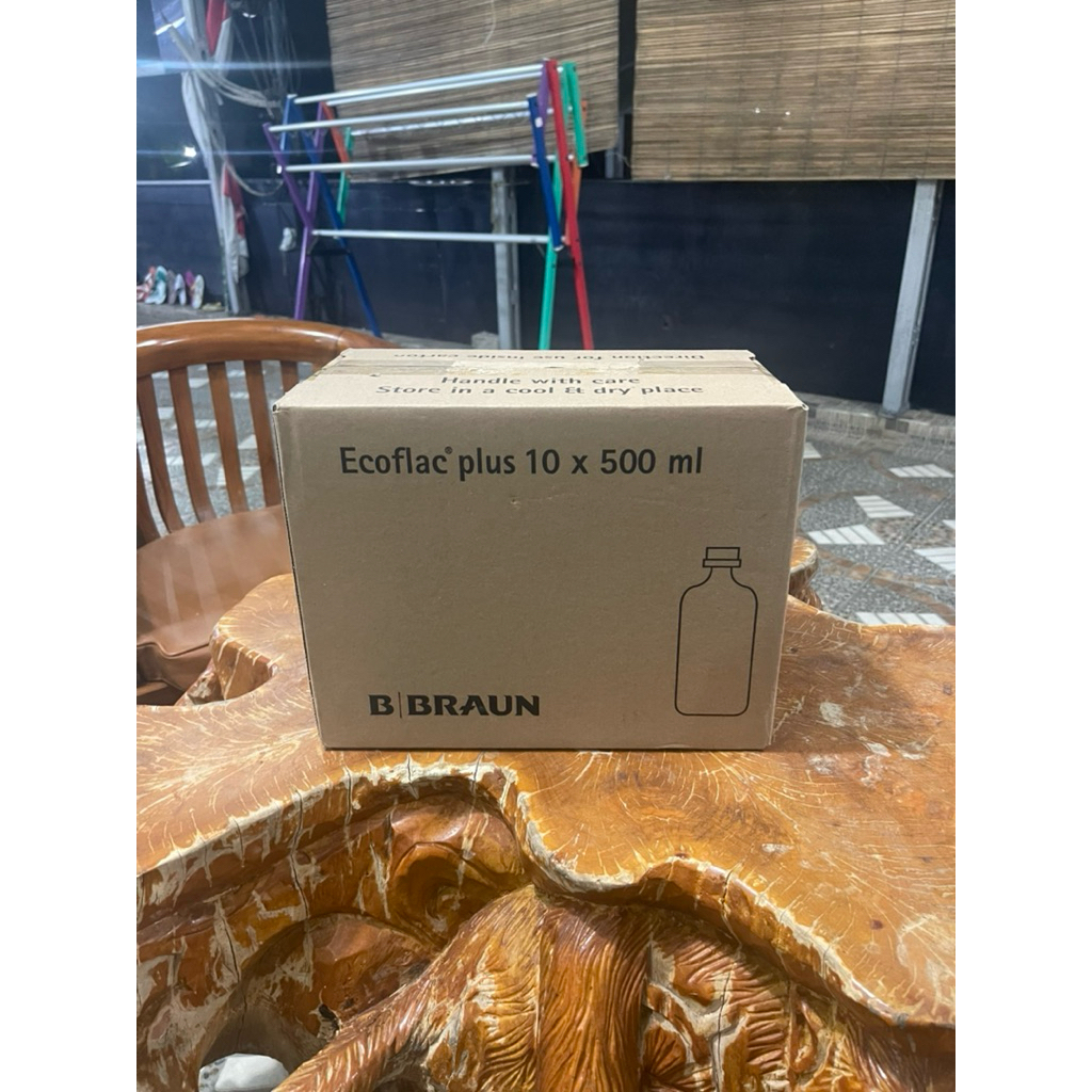 

Kardus 29 cm x 17 cm x 22 cm (200) Bekas Bbraun 10x500ml Single Wall