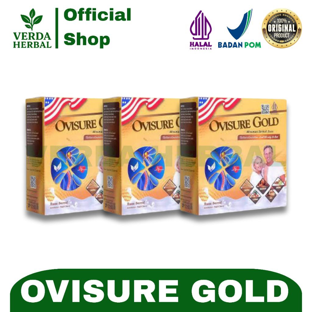 

PAKET 3 BOX NEW OVISURE GOLD MILIK SUSU VITAMIN TULANG DAN SENDI NYERI OTOT KERAM KEBAS