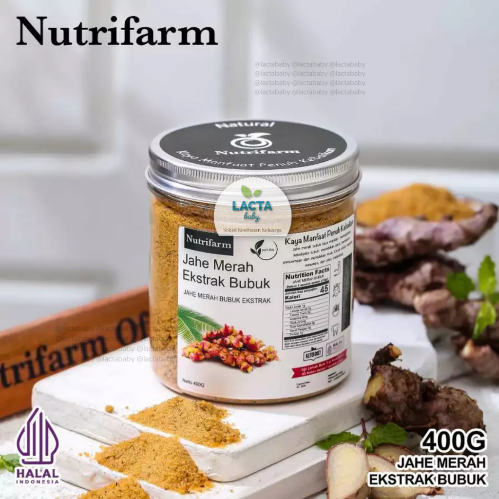 

Nutrifarm Jahe Merah Bubuk 400g