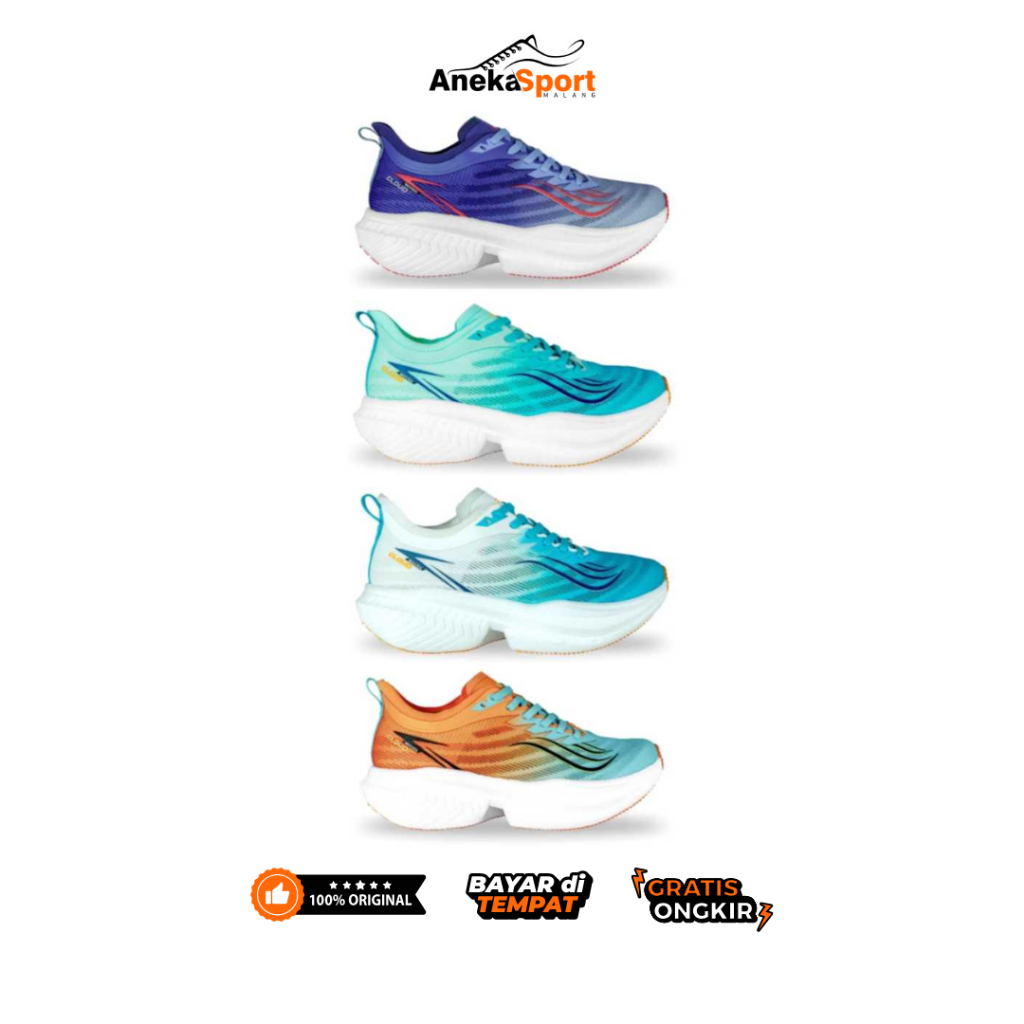 Sepatu Desle Montreal Sepatu Lari Pria Wanita Sepatu Running Sepatu Olahraga Original