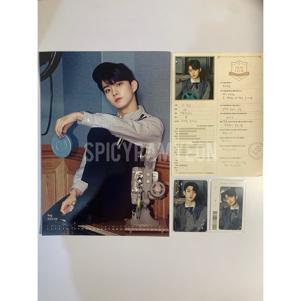 THE BOYZ 2021 SEASON’S GREETINGS [FILM CLUB] Q SET