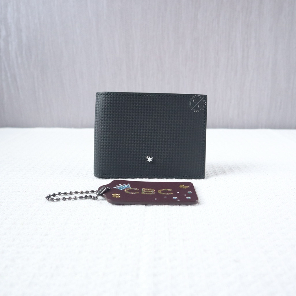 (Ready New) Montblanc Extreme Black Leather 6cc Wallet