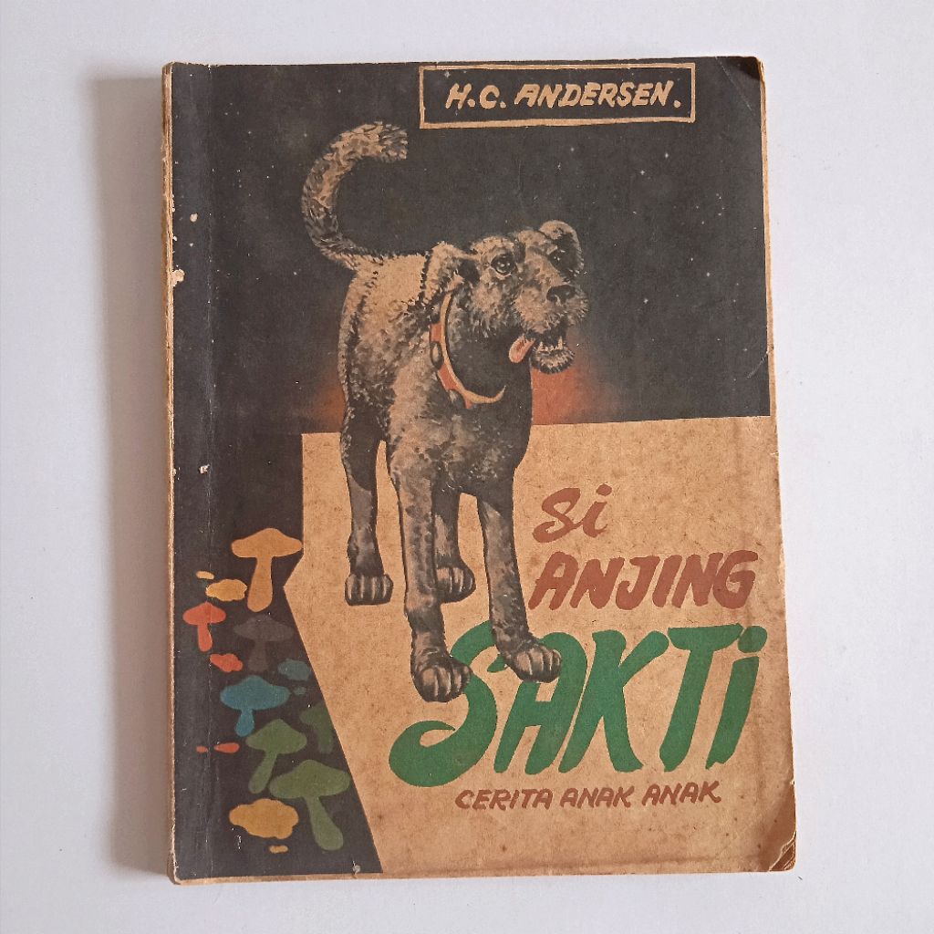 Antik Vintage Buku Komik Lama Si Anjing Sakti Cerita Anak-anak H.C.Andersen Oleh Stevev 77 Tamat Utu