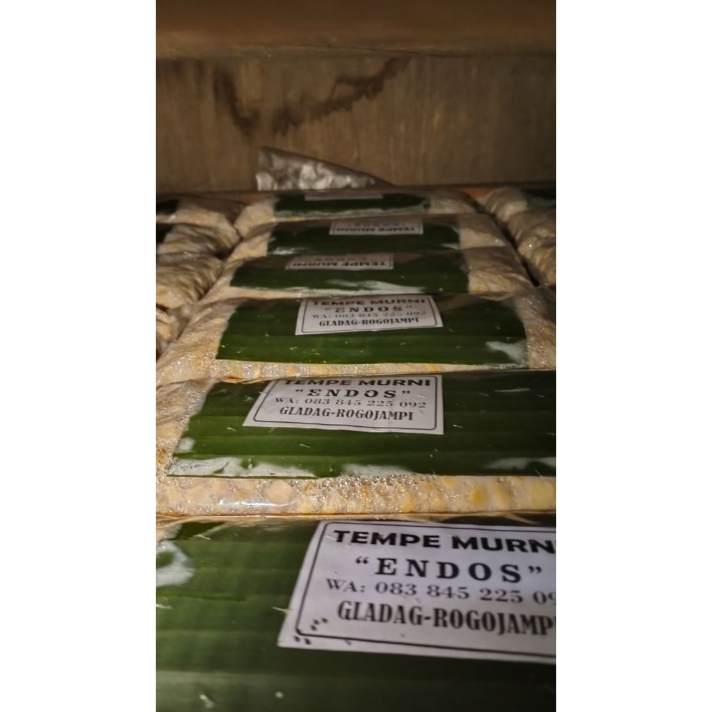 

Tempe murni endos