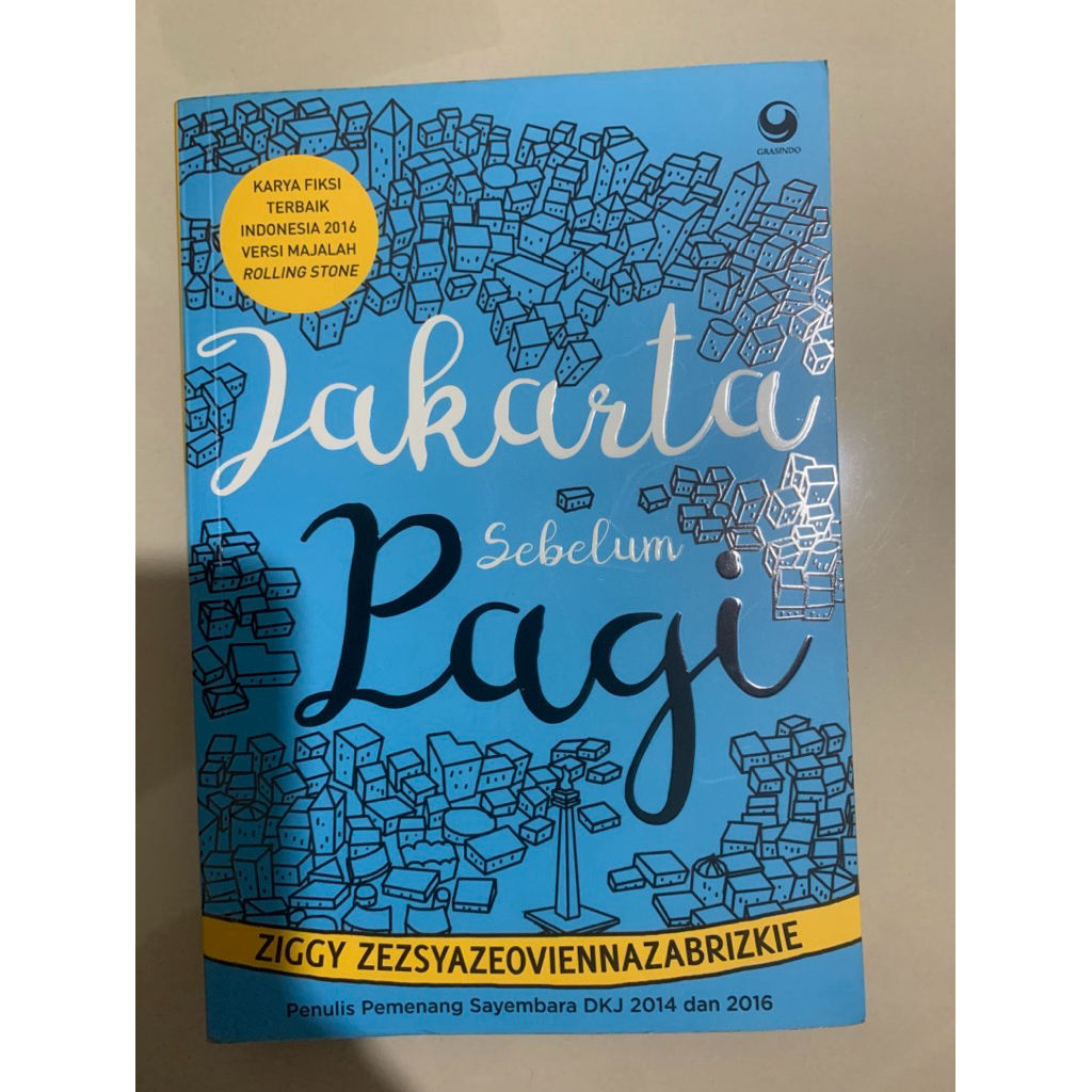 preloved original novel Jakarta Sebelum Pagi