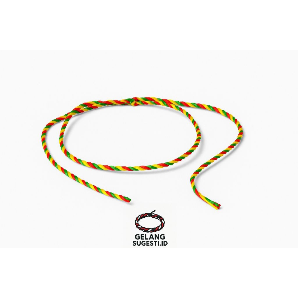 Gelang Tridatu Hijau merah kuning