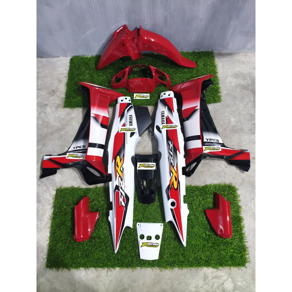 Cover Body Fizr Full Set Halus Body Fizr Ardhat Merah Hitam Putih 2002 Body Set Halus Yamaha Fizr F1