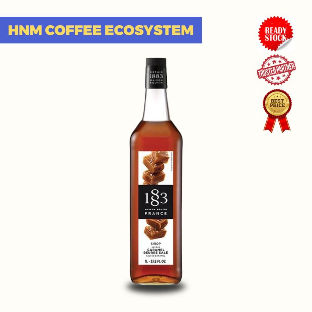 

Salted Caramel Syrup 1883 Maison Routin 1L