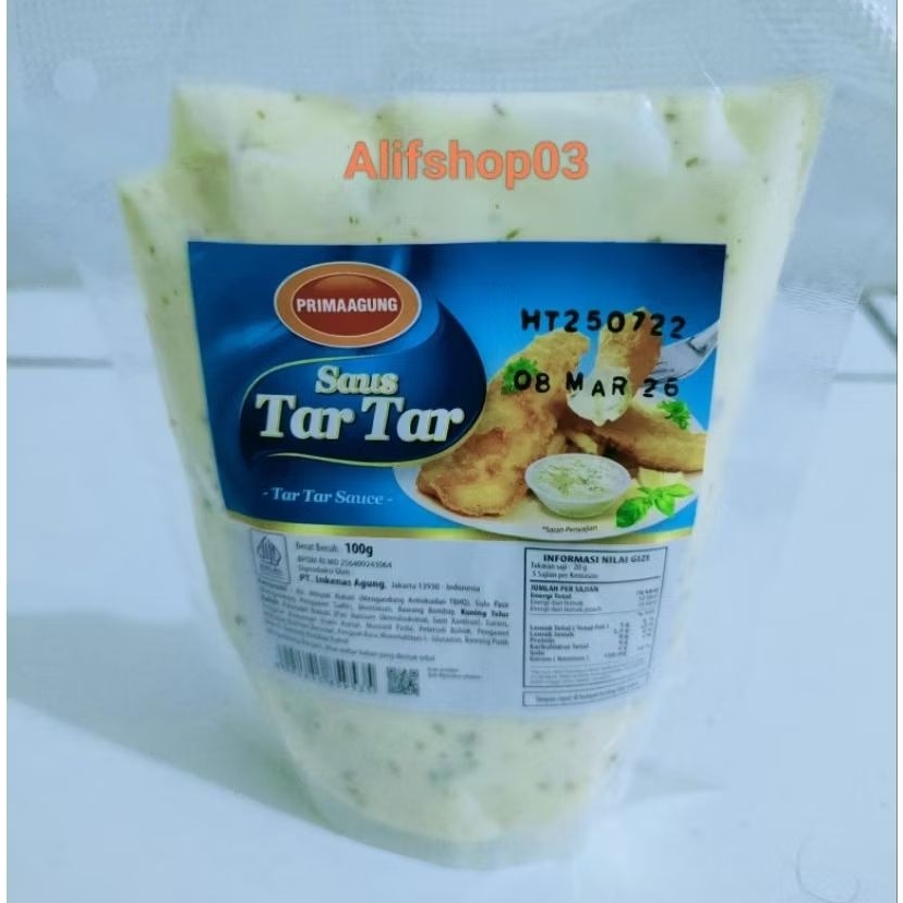 

Saus Tar Tar 100gr Prima Agung