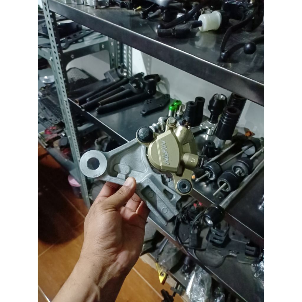 COD kaliper Nissin belakang dan braket kaliper CBR250RR original