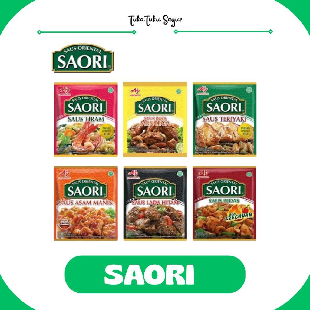 

SAORI SAUS TIRAM TERIYAKI SACHET - TukaTuku Sayur