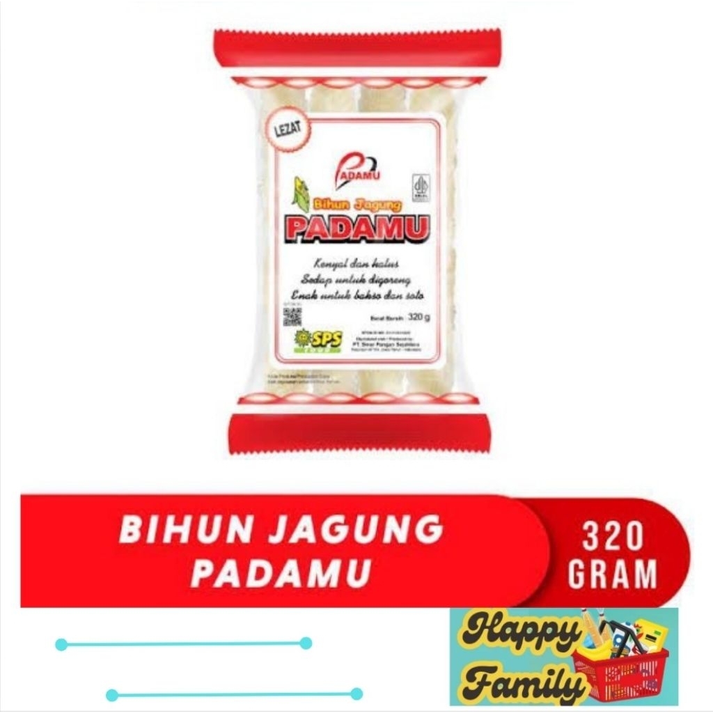 

Bihun Jagung Padamu Merah 320 Gr