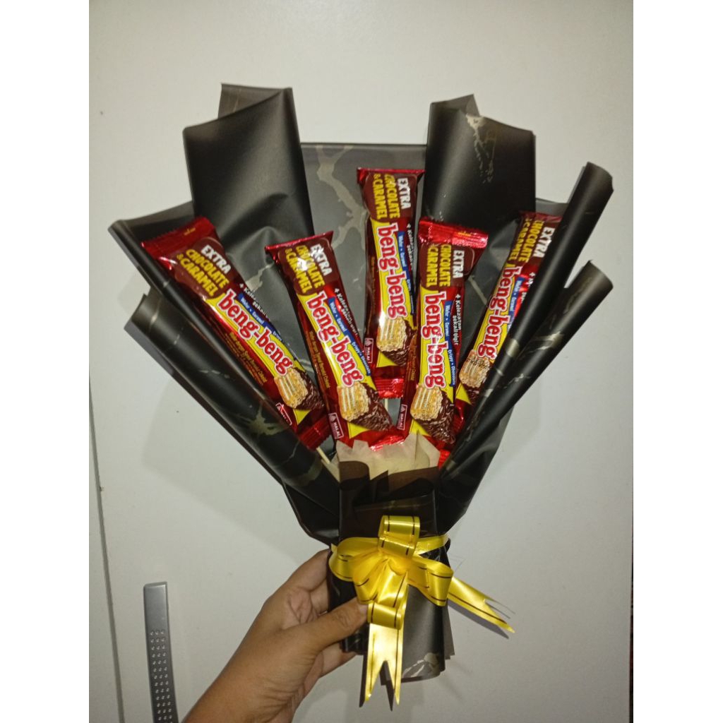 

BUKET WISUDA/ ULANG TAHUN/PERPISAHAN BENG BENG ISI 5